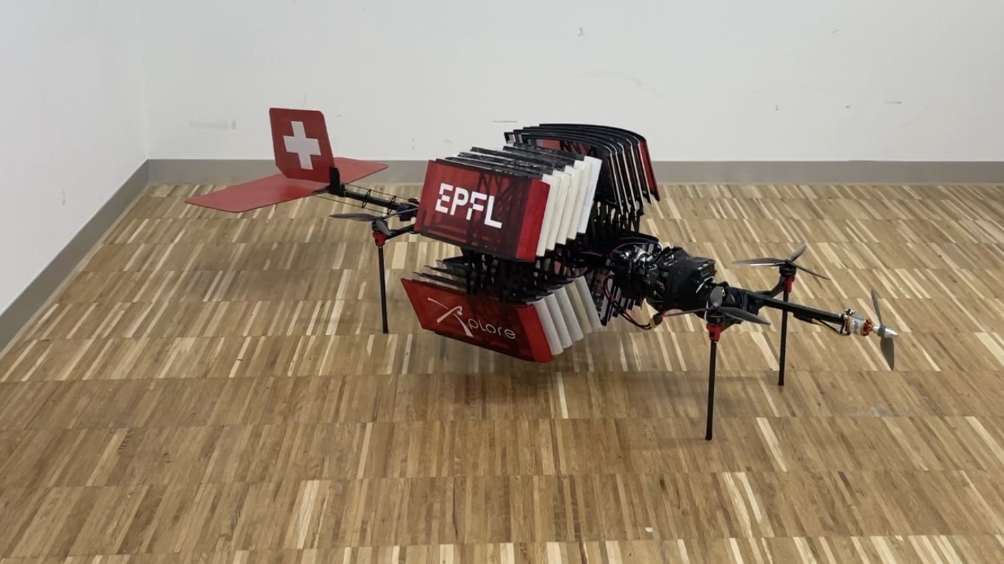 Vertical Take-Off and Landing Aerial Vehicle with Retractable Wings